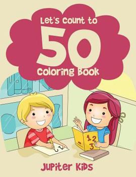 Paperback Let's Count to 50! Coloring Book