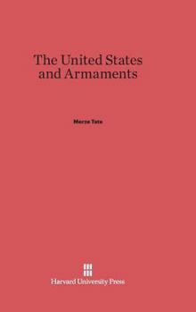 Hardcover The United States and Armaments Book