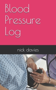 Paperback Blood Pressure Log Book