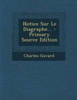 Paperback Notice Sur Le Diagraphe... [French] Book