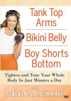DVD Minna Lessig: Tank Top Arms / Bikini Belly / Boy Shorts Bottom Book