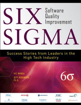 Hardcover Six SIGMA Software Quality Improvement Book