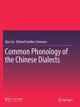 Paperback Common Phonology of the Chinese Dialects Book