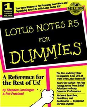 Paperback Lotus Notes. R5 for Dummies. Book