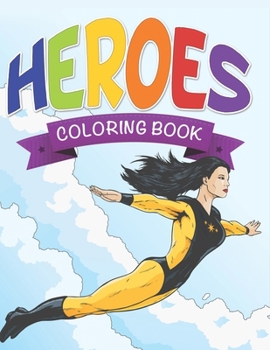 Paperback Heroes Coloring Book