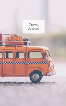 Paperback Travel Journal, Orange Van Book