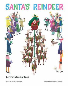 Paperback Santa's Reindeer - A Christmas Tale Book