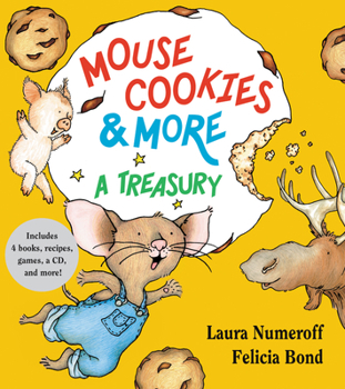 Hardcover Mouse Cookies & More: A Treasury [With CD (Audio)-- 8 Songs and Celebrity Readings] Book