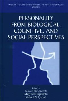 Hardcover Personality from Biological, Cognitive, and Social Perspectives Book