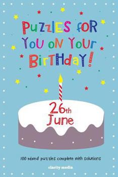 Paperback Puzzles for you on your Birthday - 26th June Book