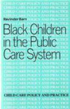 Paperback Black Children in the Public Care System Book