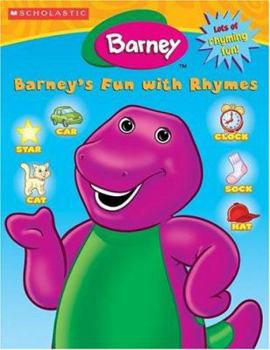 Paperback Barney's Fun with Rhymes Book