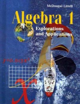 Hardcover Algebra 1: Explorations and Applications Book