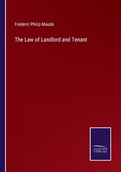 Paperback The Law of Landlord and Tenant Book