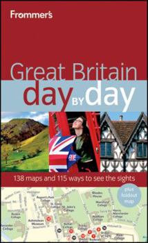 Paperback Frommer's Great Britain Day by Day [With Foldout Map] Book