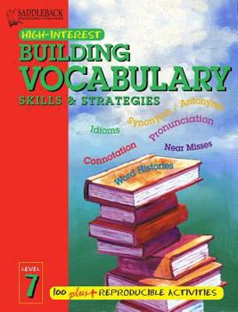 Paperback Building Vocabulary Skills & Strategies Level 7 Book