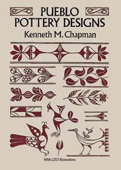 Paperback Pueblo Pottery Designs Book