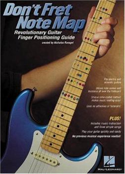 Paperback Don't Fret Note Map(tm): Revolutionary Guitar Finger Positioning Guide Book
