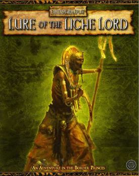 Paperback Lure of the Lich Lord: An Adventure in the Border Princes Book