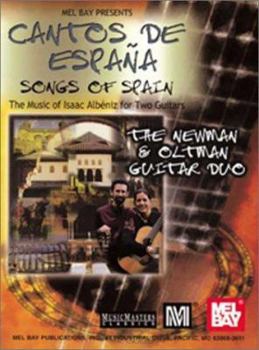 Paperback Mel Bay Cantos de Espana/ Songs of Spain Book