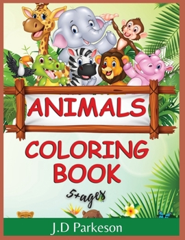 Paperback Animals Coloring Book ( Vol 2 ): Cute Coloring Book with Animal Designs for girls / kids kids ages 7+ Activity Book for Kids Book