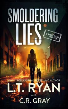 Hardcover Smoldering Lies (Maddie Castle) Book