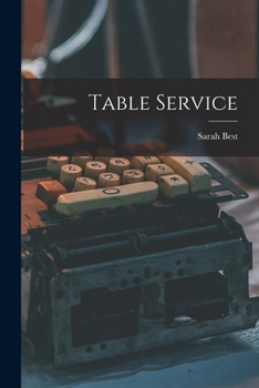 Paperback Table Service Book