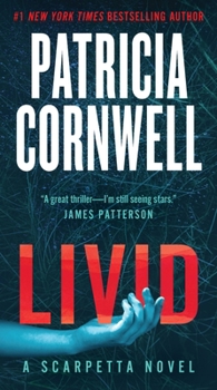 Hardcover Livid: A Scarpetta Novel [Large Print] Book