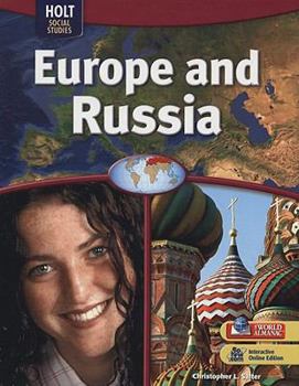 Hardcover Geography Middle School, Europe and Russia: Student Edition 2009 Book