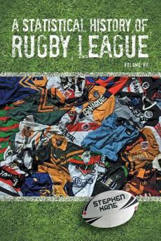 Paperback A Statistical History of Rugby League - Volume VII Book