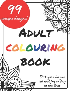 Paperback Adult Colouring Book