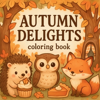 Paperback Autumn Delights - Coloring Book