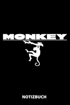 Monkey Notizbuch: 100 Gepunktete Seiten | Ca. Din A5 | Skizzenbuch | Matheheft | Schulheft | Übungsheft | Geschenk Zu Weihnachten Oder Geburtstag | Lustige Geschenkidee (German Edition)