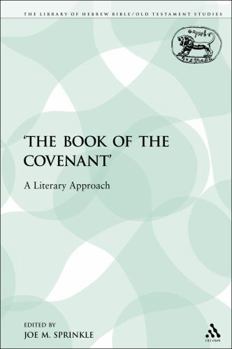 Paperback 'The Book of the Covenant': A Literary Approach Book