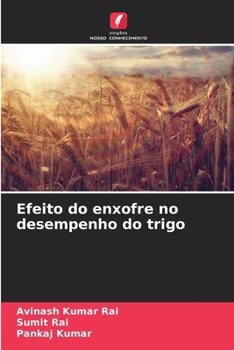 Paperback Efeito do enxofre no desempenho do trigo [Portuguese] Book