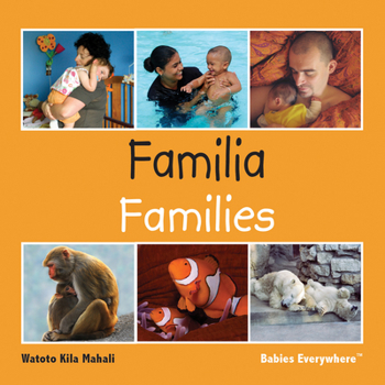 Board book Families (Swahili/English) [Swahili] Book