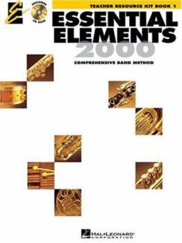 Paperback Essential Elements for Band, Book 1 - Teacher Resource Kit with CD-ROM Book