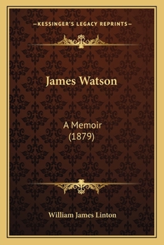 Paperback James Watson: A Memoir (1879) Book