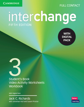 Paperback Interchange Level 3 Full Contact with Digital Pack [With eBook] Book