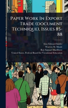Hardcover Paper Work In Export Trade (document Technique), Issues 85-88 Book
