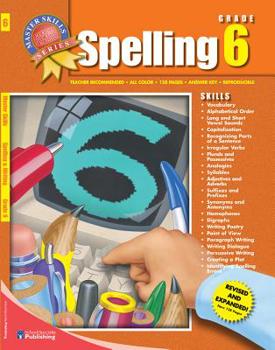 Paperback Spelling & Writing, Grade 6 Book
