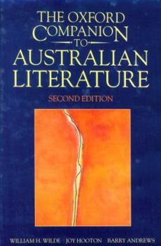 Hardcover The Oxford Companion to Australian Literature Book