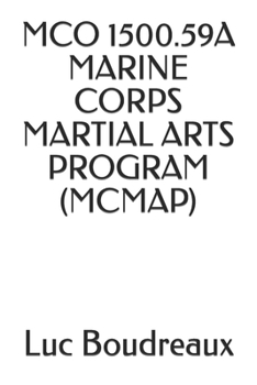 Paperback McO 1500.59a Marine Corps Martial Arts Program (McMap) Book