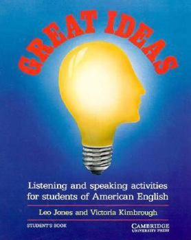 Paperback Great Ideas Student's book: Listening and Speaking Activities for Students of American English Book