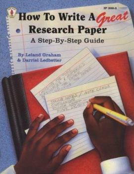 Paperback How to Write a Great Research Paper Book