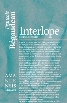Paperback Interlope (French Edition) [French] Book