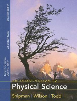 Paperback An Introduction to Physical Science Laboratory Guide Book