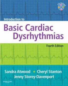 Paperback Introduction to Basic Cardiac Dysrhythmias [With CDROM and Punch-Out Flashcards] Book
