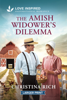 Mass Market Paperback The Amish Widower's Dilemma: An Uplifting Inspirational Romance [Large Print] Book