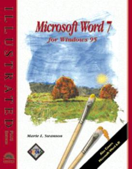 Hardcover Microsoft Word 6 7 Windows 95 Illustrated Book